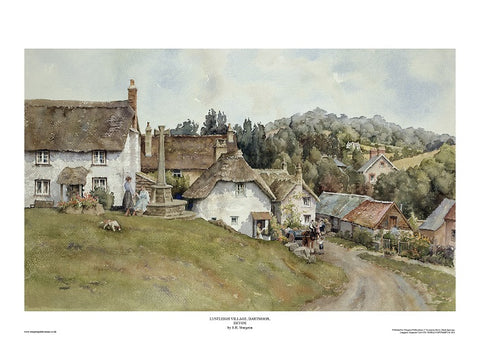 Lustleigh Village, Dartmoor, Devon